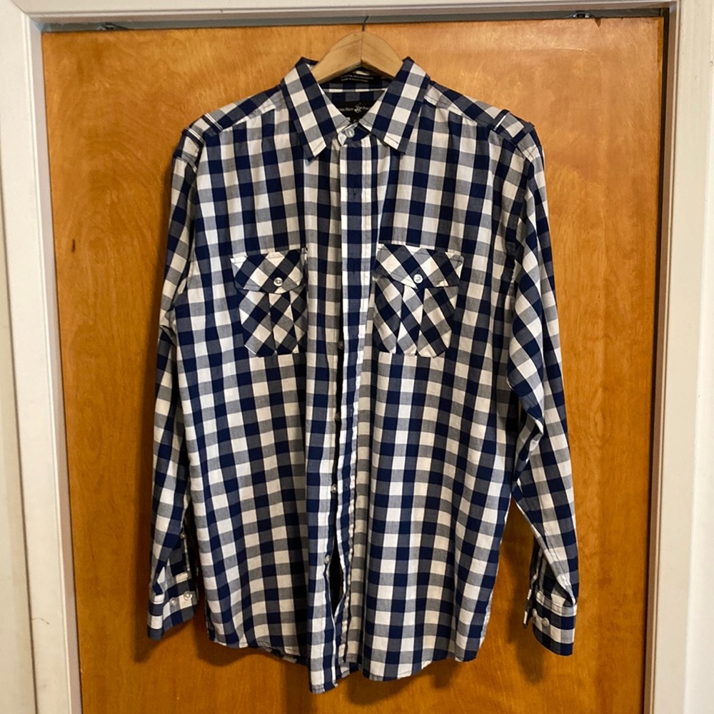 XL checked shirt by Polo club